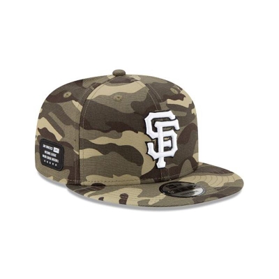 San Francisco Giants Gorra | New Era MLB Armed Forces Weekend 9fifty Snapback Cap Mexico - Verdes